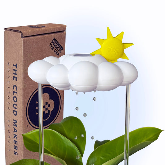 Original Dripping Rain Cloud with Sun Charm