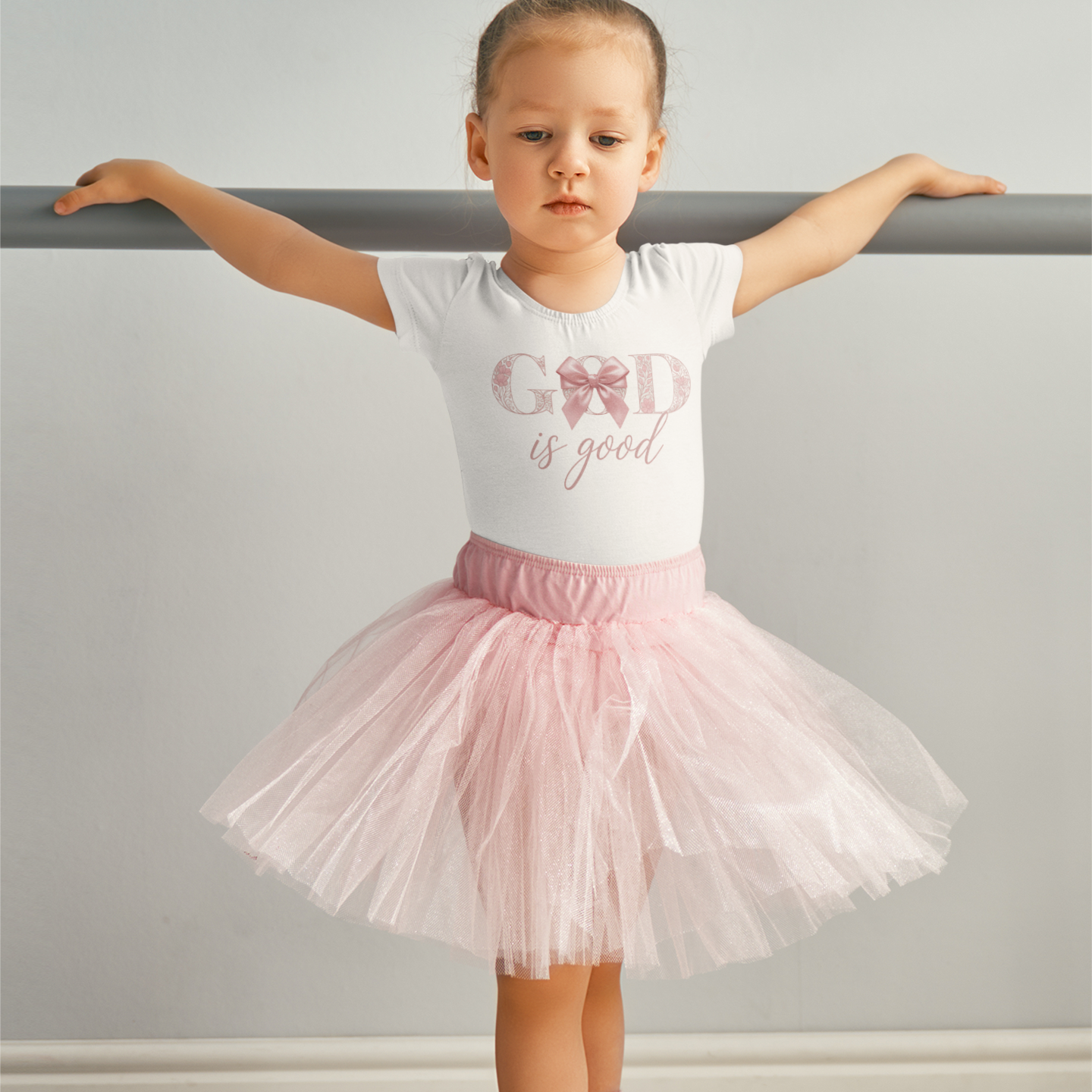 God is Good Lace Graphic Tee