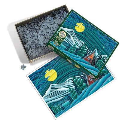 Winter Tranquility 1000 Piece Jigsaw Puzzle Cobble Hill