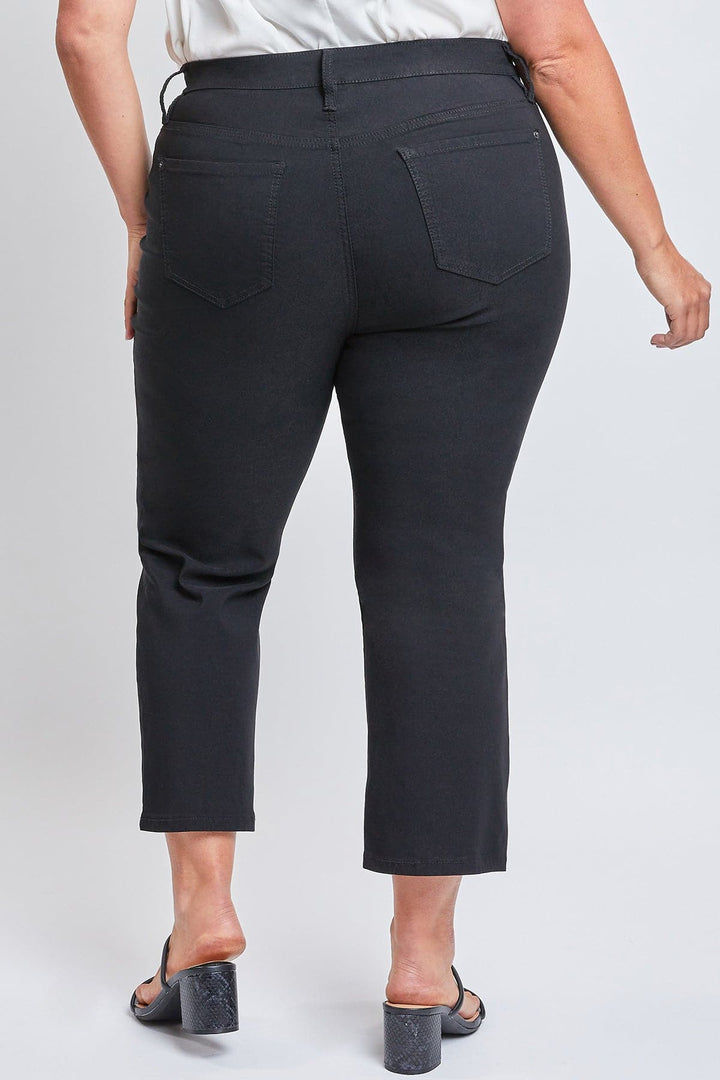 Women's Plus Hyperstretch Cropped Wide Leg Pants