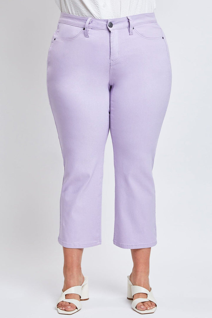 Women's Plus Hyperstretch Cropped Wide Leg Pants
