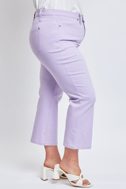 Women's Plus Hyperstretch Cropped Wide Leg Pants
