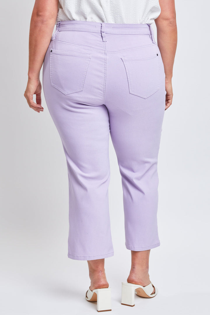 Women's Plus Hyperstretch Cropped Wide Leg Pants