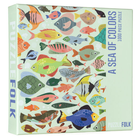 A Sea of Colors 1000 Piece Jigsaw Puzzle | Puzzlefolk