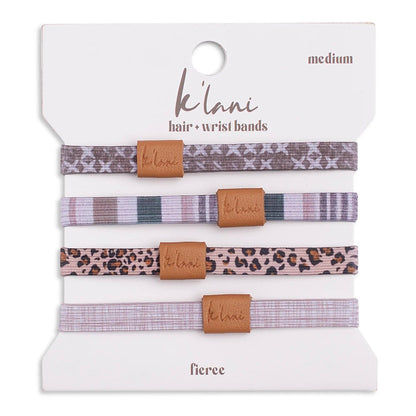 "Fierce" Hair Tie Bracelet