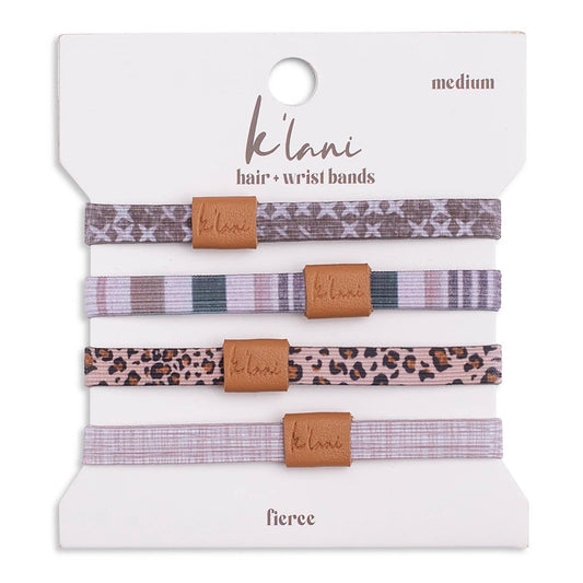 "Fierce" Hair Tie Bracelet