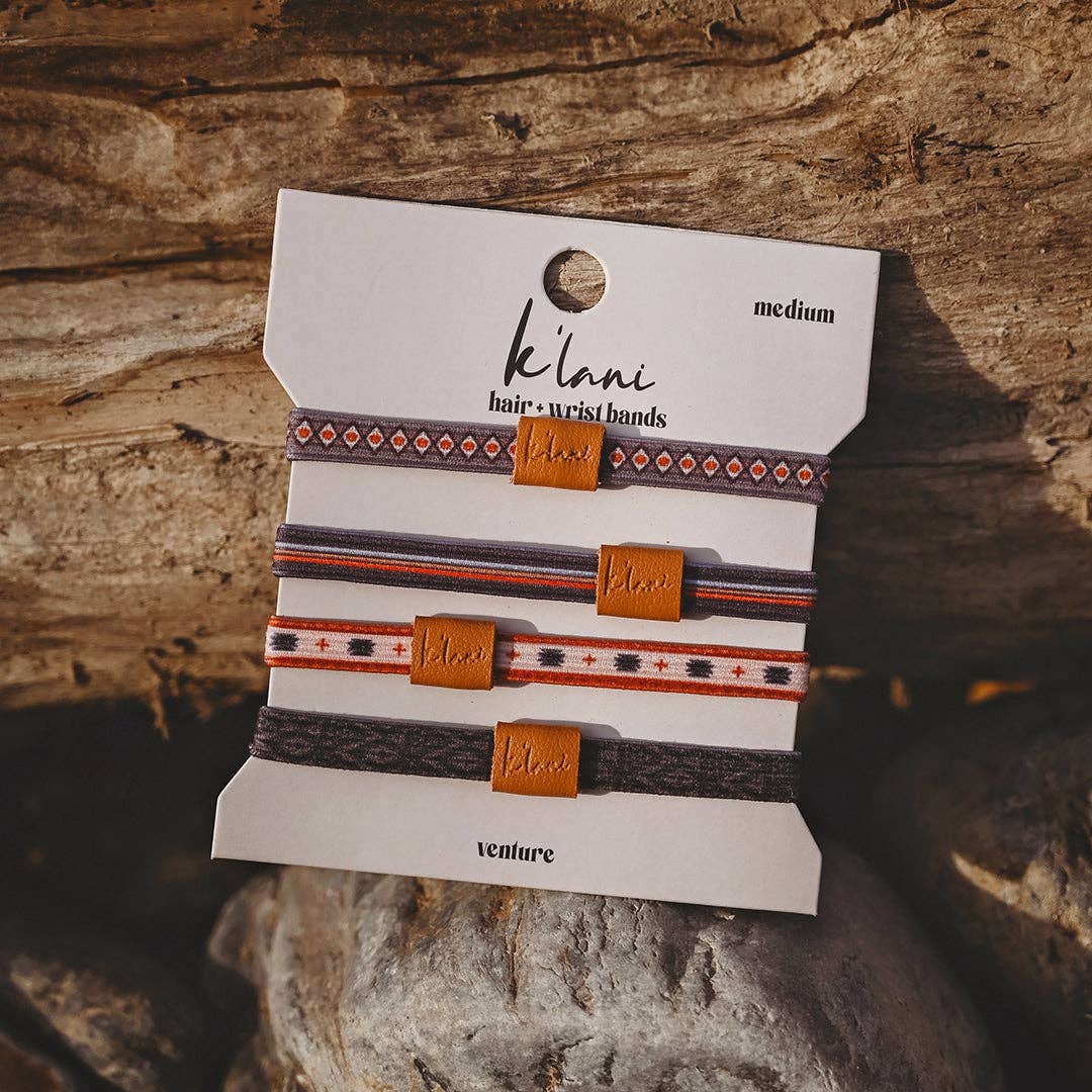 "Venture" Hair Tie Bracelet Set