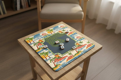 Old World Heritage Mini Mahjong Mat