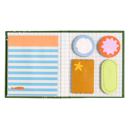 "COMING SOON" Sunny Beach & Coastal Sticky Notes Set