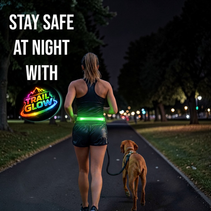 Hands-Free LED Belt Leash