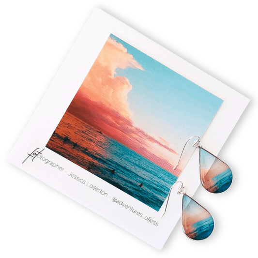 Sunset Gift - Short Earrings