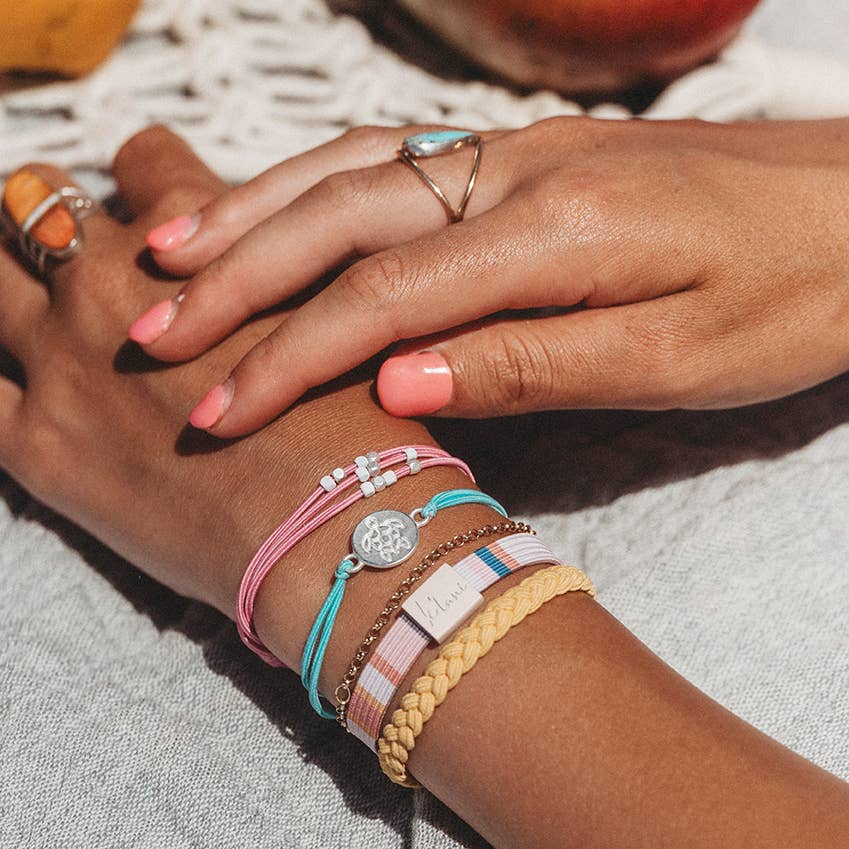 "Embrace" Hair Tie Bracelet Set