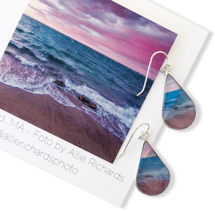 Brewster Sunrise Small Teardrop Earrings
