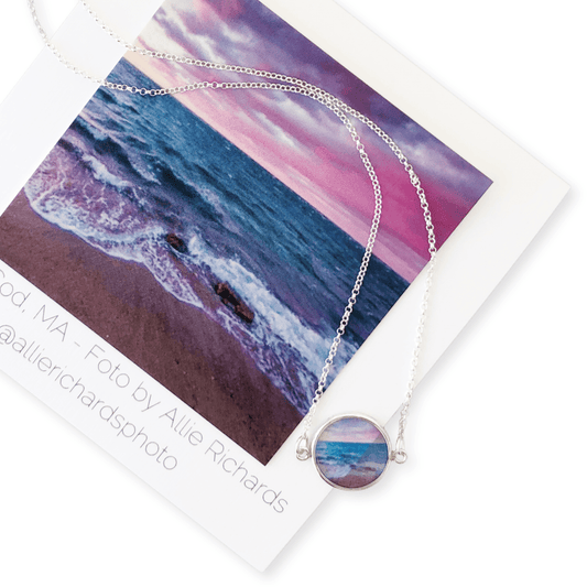 Brewster Sunrise Small Circle Necklace