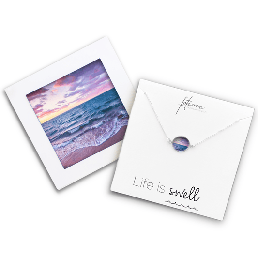 Brewster Sunrise Small Circle Necklace