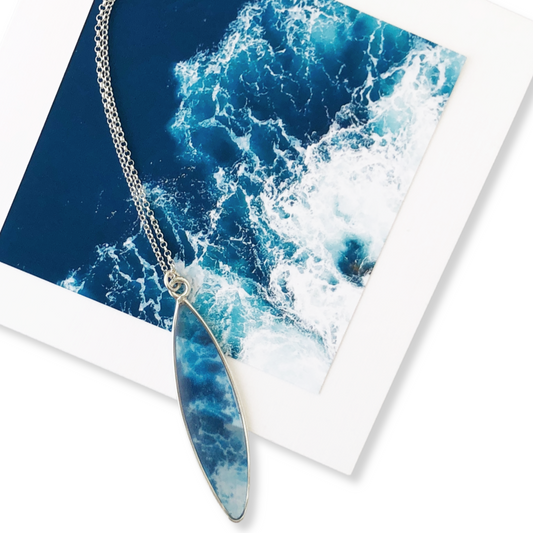 Salty Swell Surf Necklace