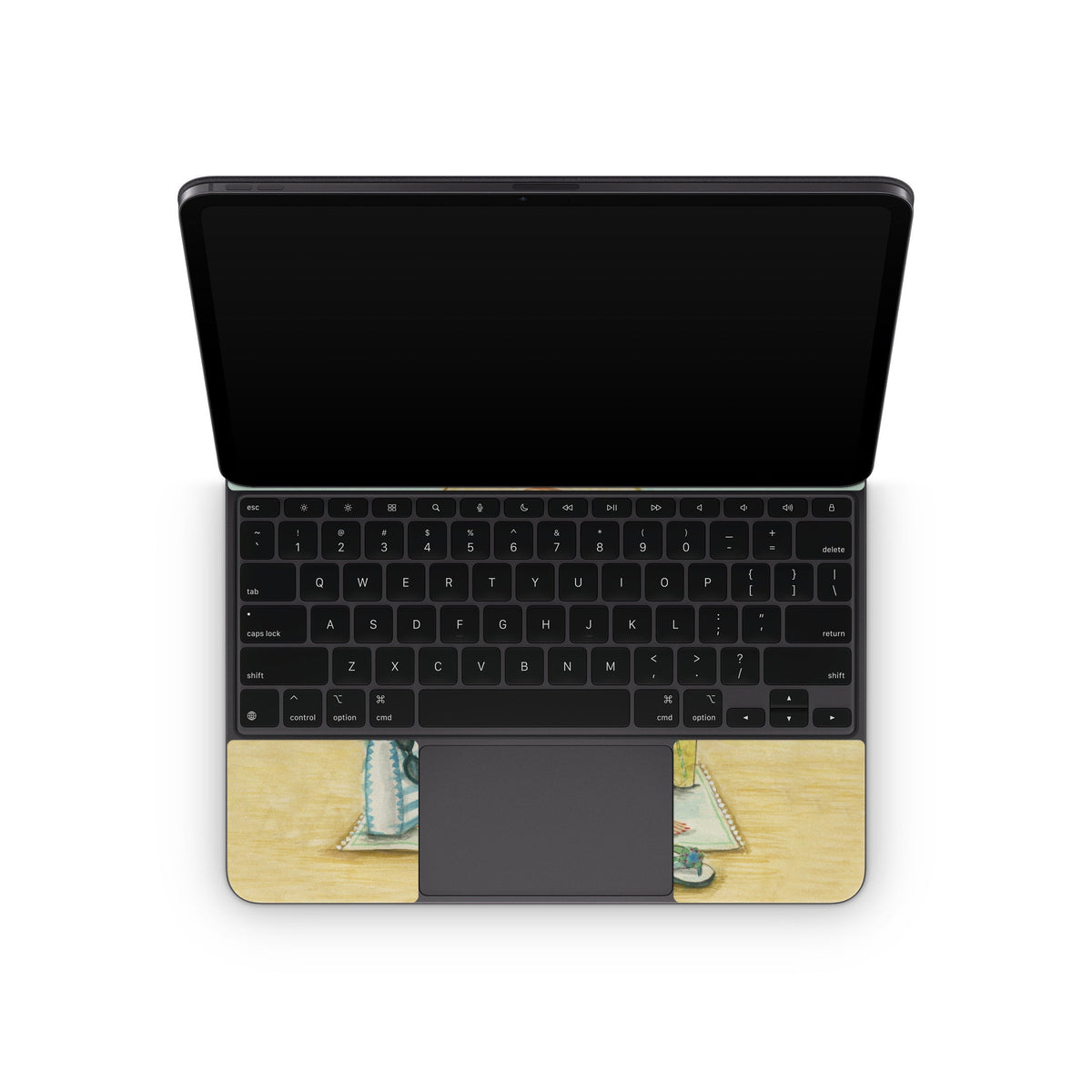 Relaxing on Beach - Apple Magic Keyboard for iPad Skin