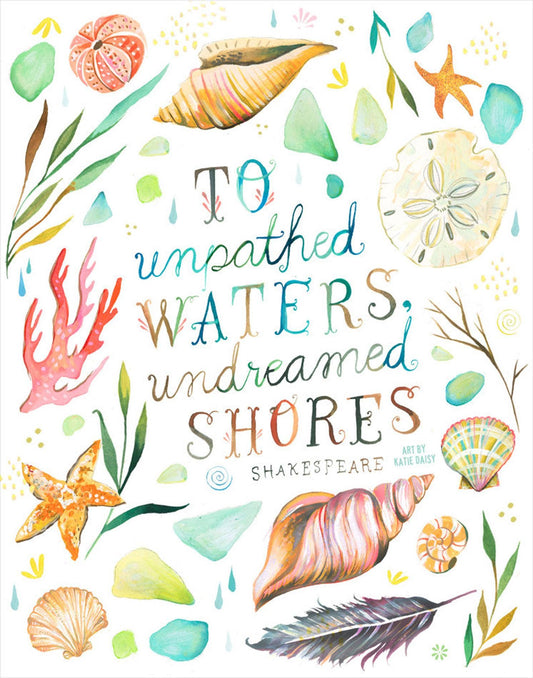 Undreamed Shores Art Print