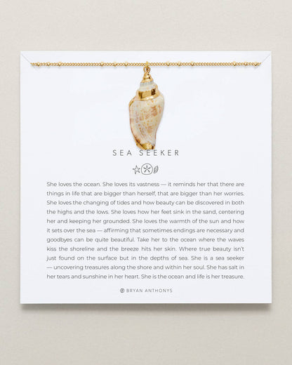 Sea Seeker Shell Necklace