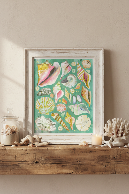 Seashells Art Print