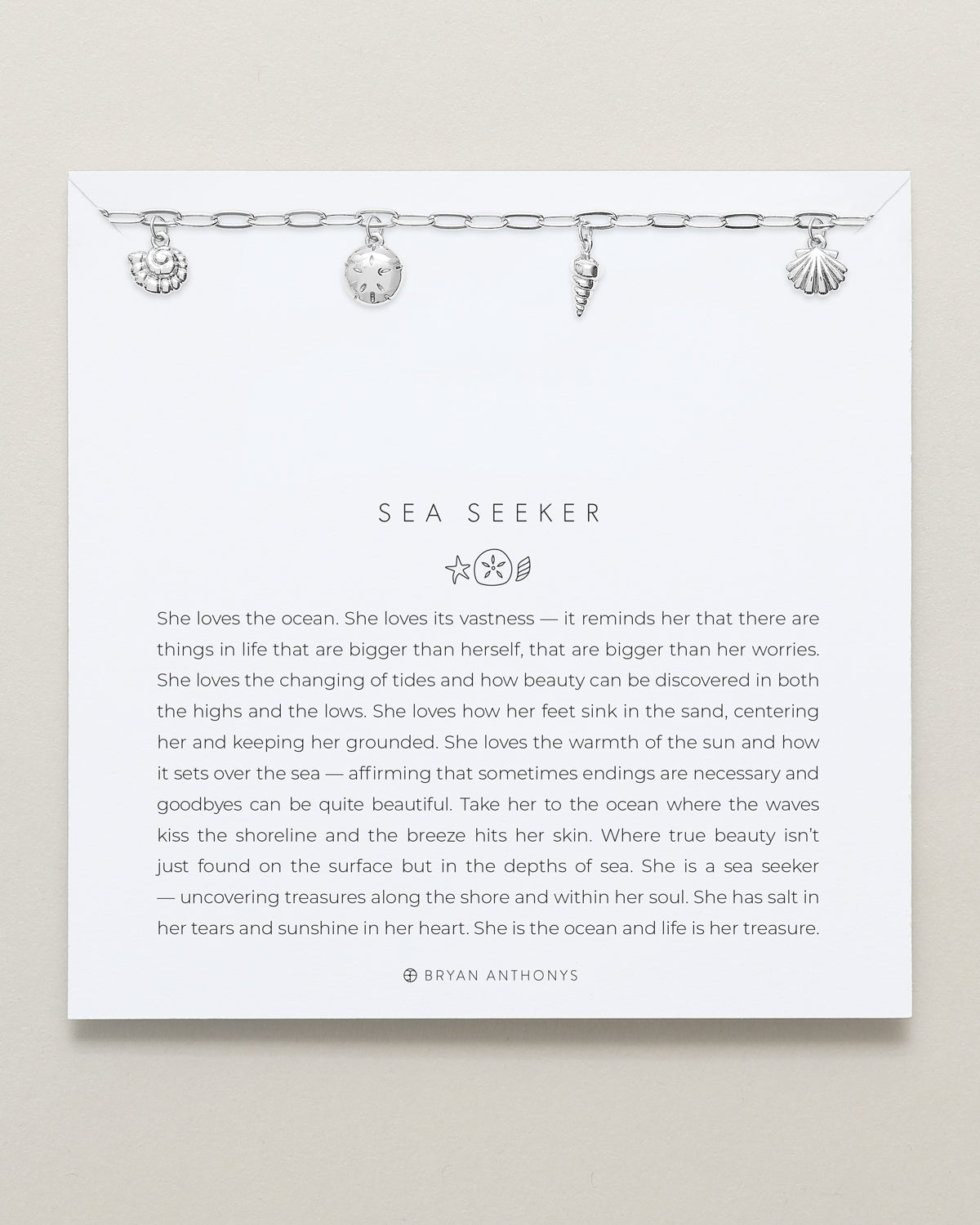 Sea Seeker Charm Bracelet