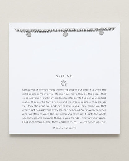 Squad Beaded Icon Bracelet