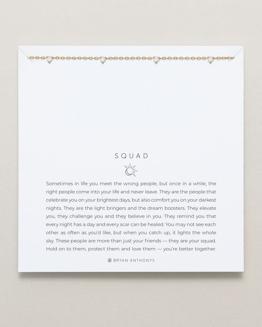 Squad Crystal Bracelet