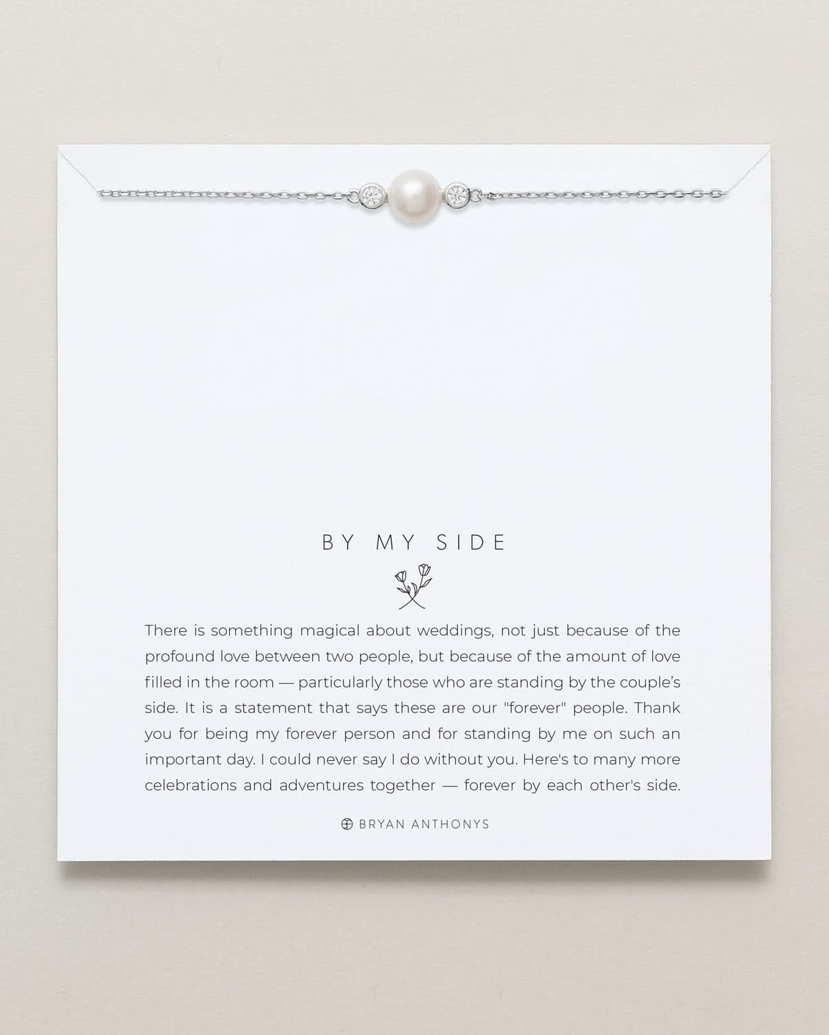 By My Side Pearl Bracelet