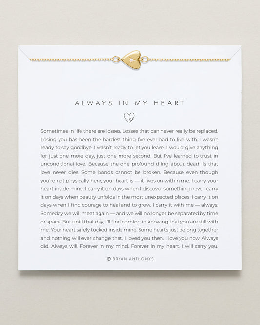 Always In My Heart Icon Bracelet