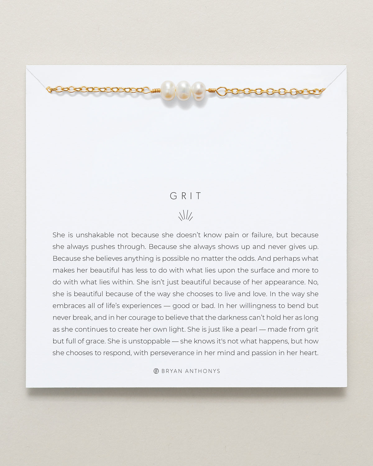 Grit Dainty Chain Bracelet