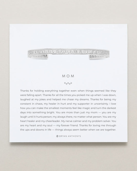 Mom Baguette Cuff