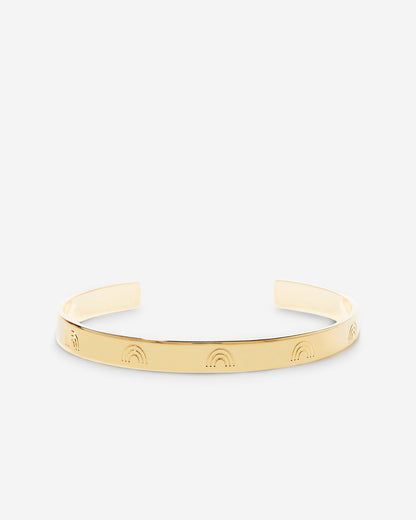 Overcome Engraved Cuff