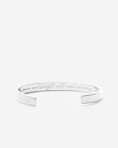 Pause Engraved Cuff