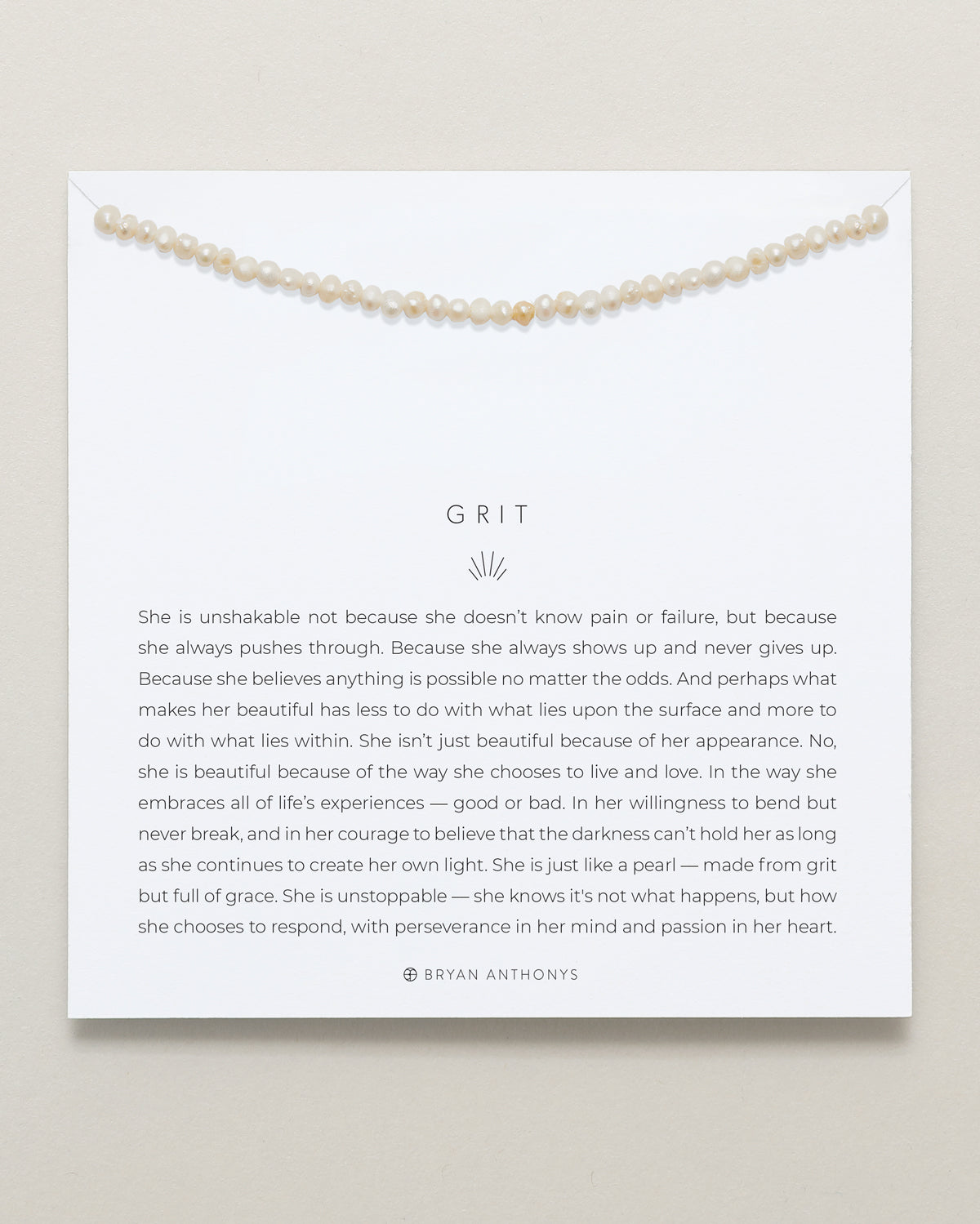 Grit Seed Pearl Bracelet