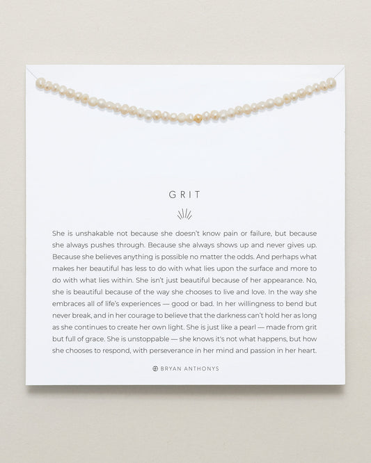 Grit Seed Pearl Bracelet