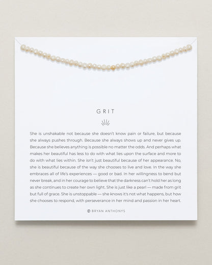 Grit Seed Pearl Bracelet