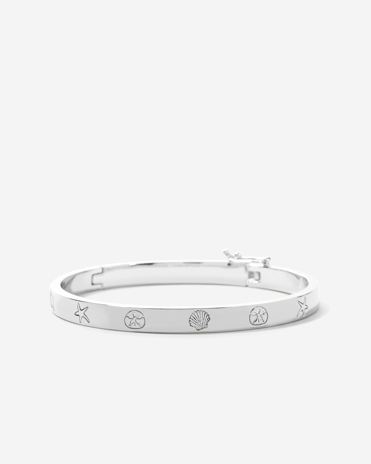 Sea Seeker Hinged Bracelet