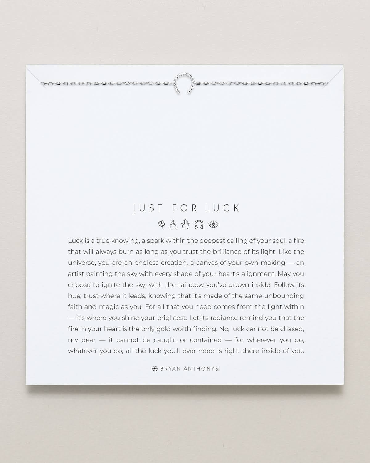 Just For Luck Horseshoe Bracelet