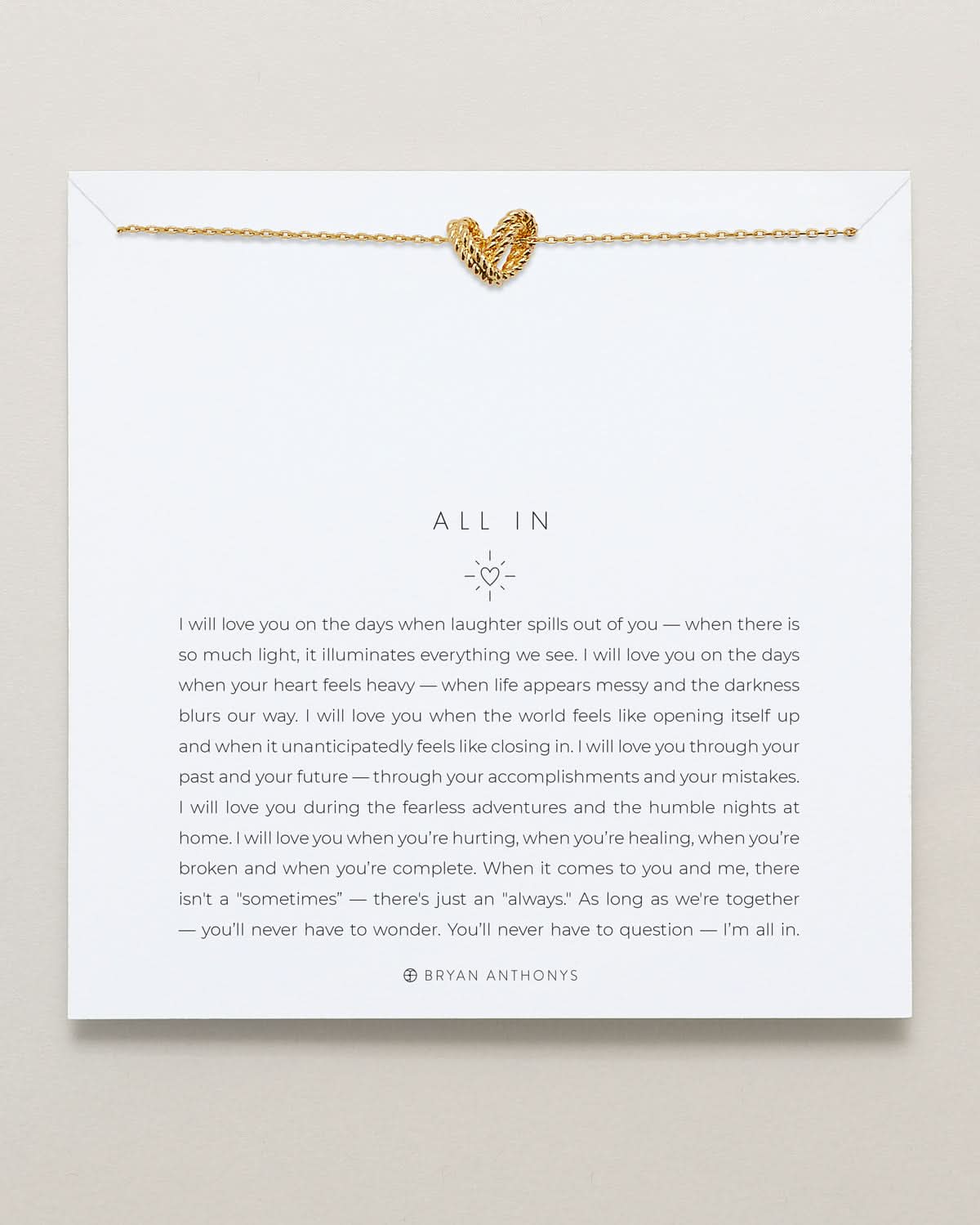 All In Bracelet
