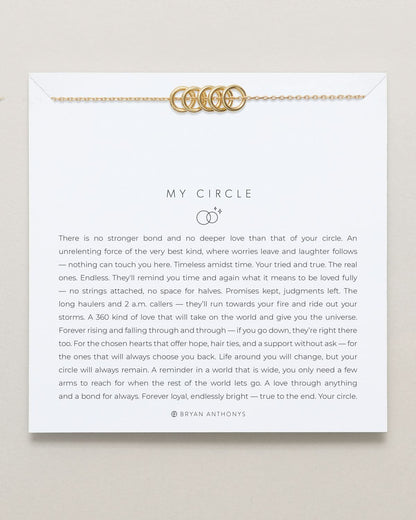 My Circle Dainty Bracelet