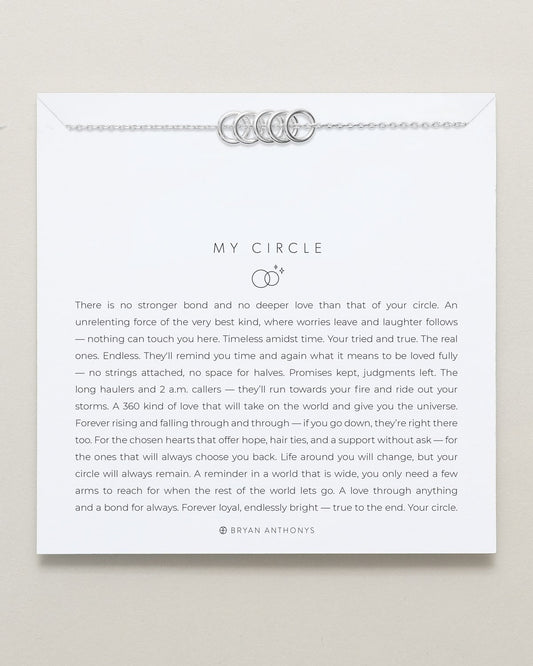 My Circle Dainty Bracelet