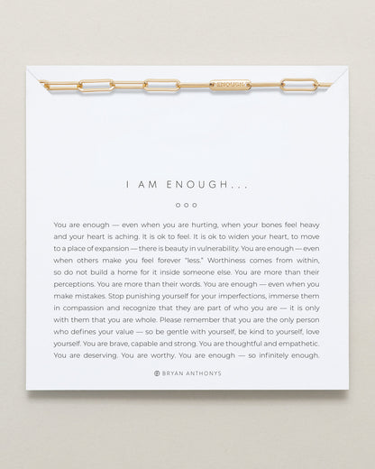 I Am Enough Bracelet