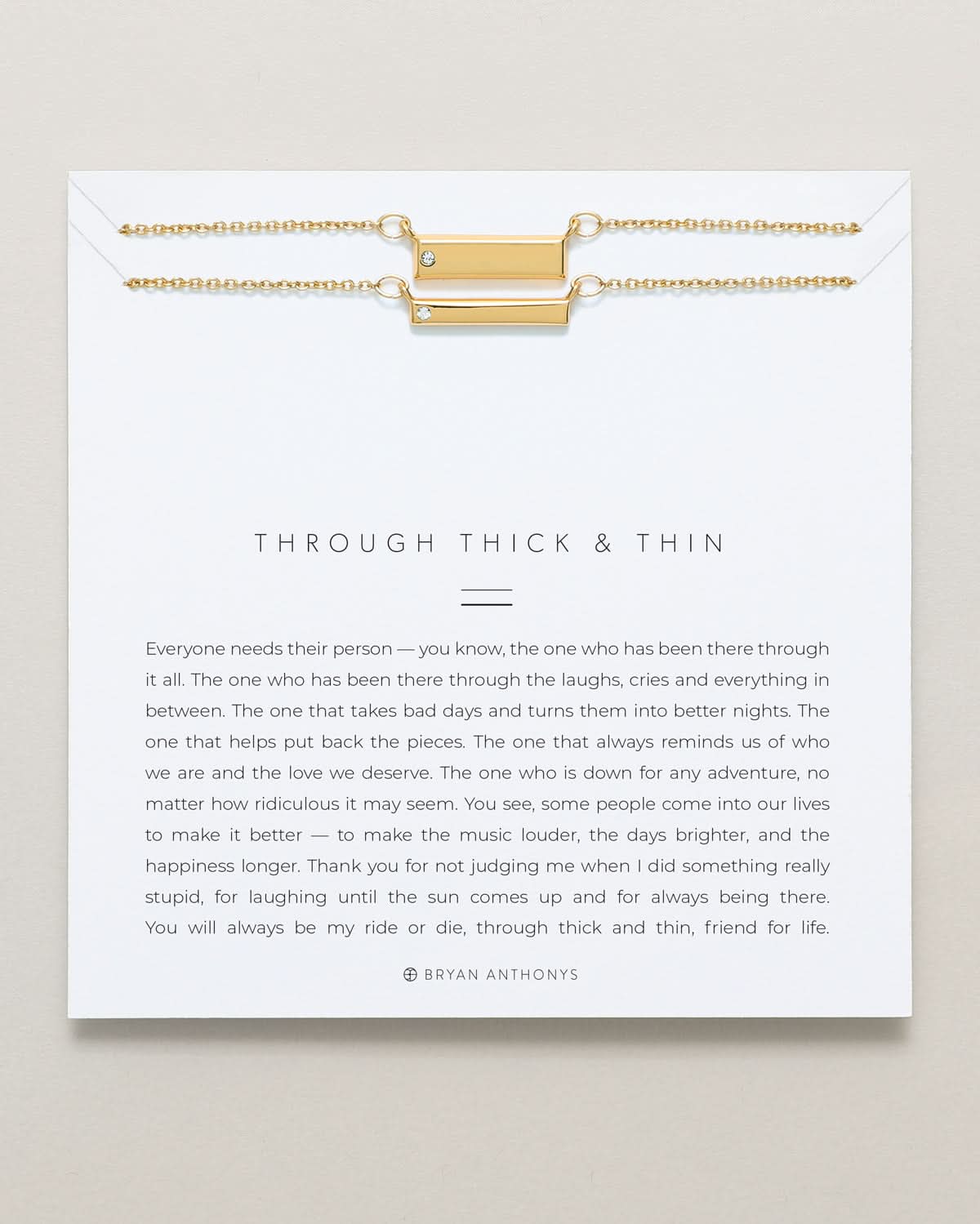 Through Thick & Thin Bracelet Set