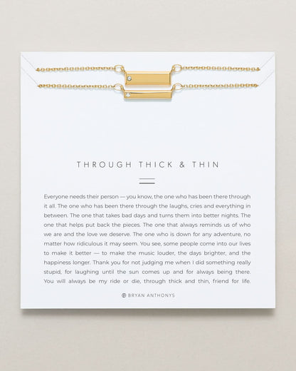 Through Thick & Thin Bracelet Set