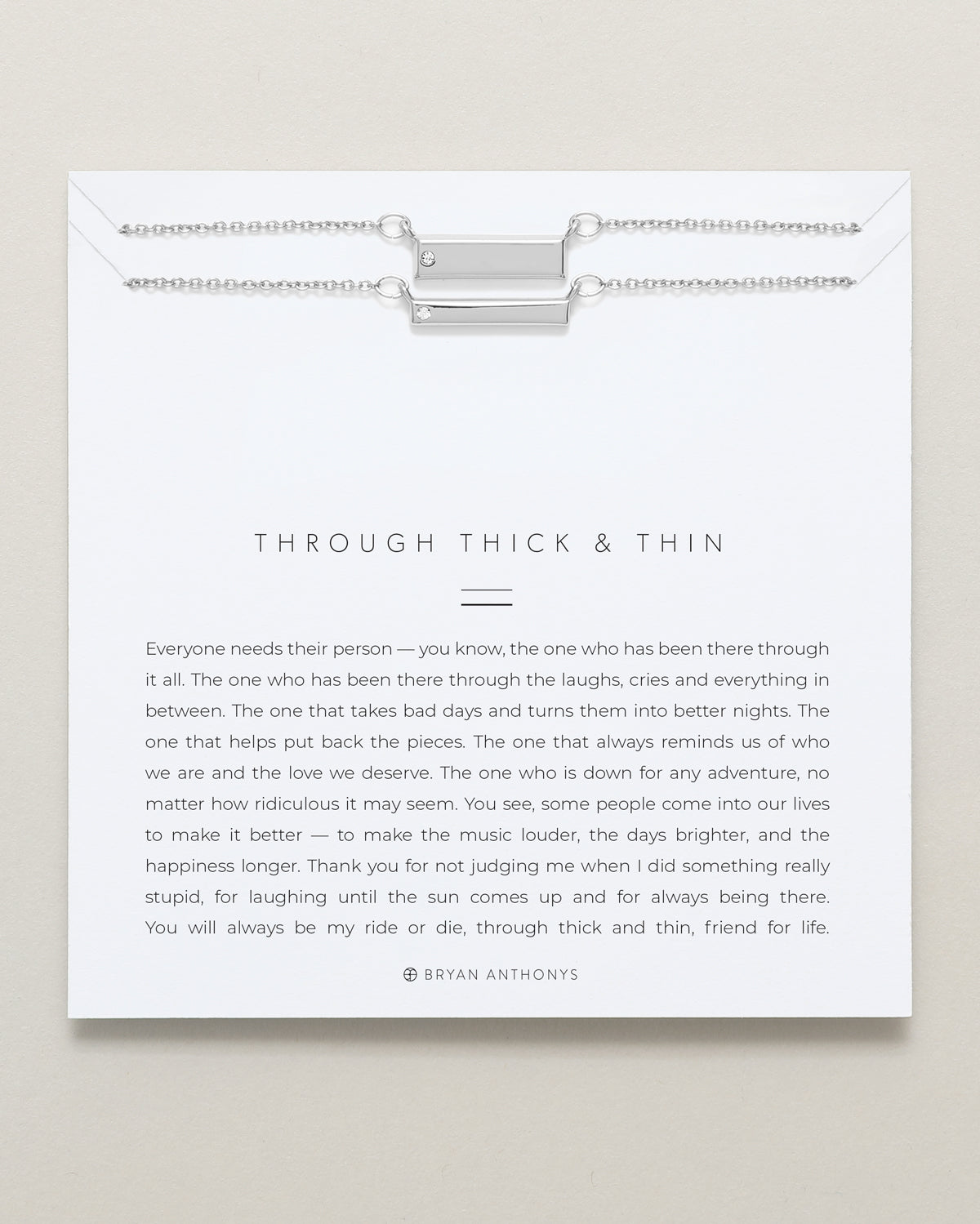 Through Thick & Thin Bracelet Set