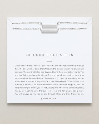 Through Thick & Thin Bracelet Set