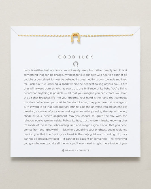 Good Luck Icon Necklace