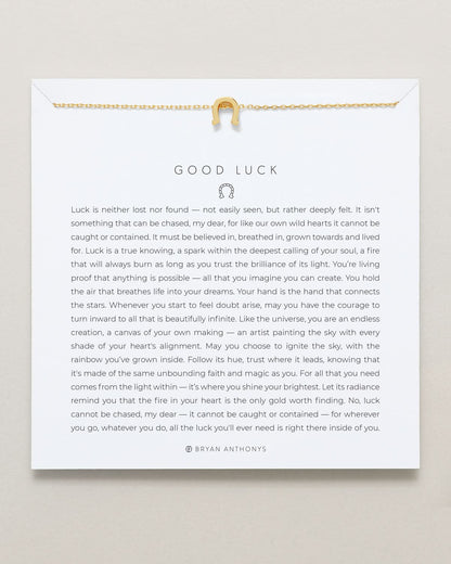 Good Luck Icon Necklace
