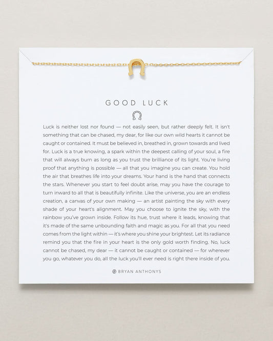 Good Luck Icon Necklace