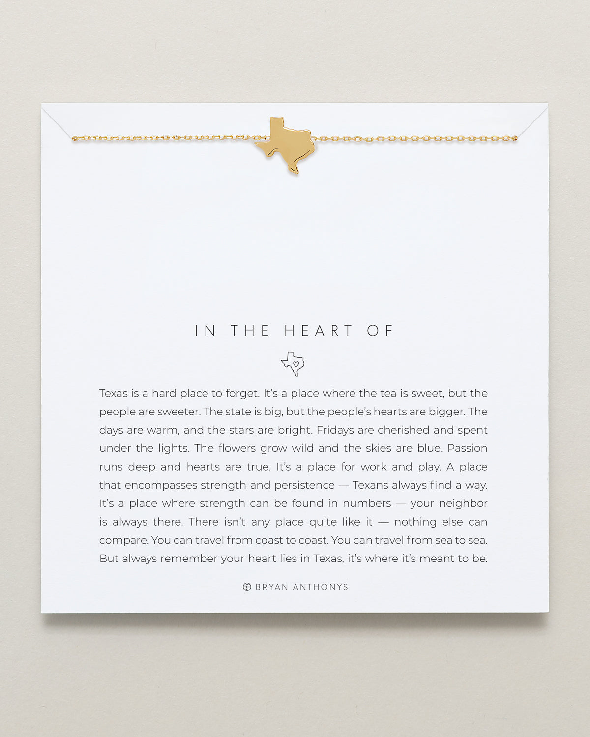In The Heart Of Necklace — Texas